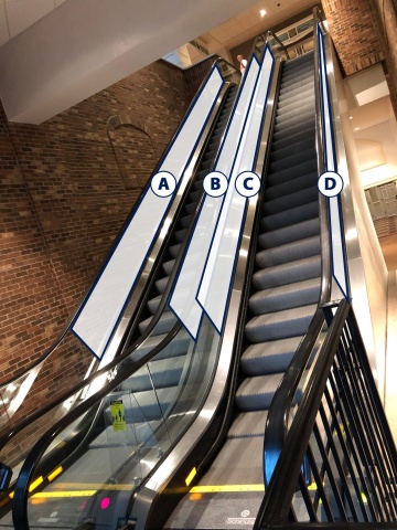 Picture of 35)  Escalators from Ryman C2 Lobby to Ballroom Level